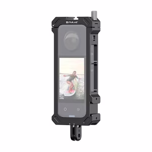 Metāla aizsargapvalks PULUZ ar statīva adapteri Insta360 X4