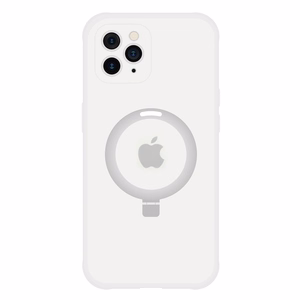 Tel Protect Burvīgais MagSafe ar statīvu apvalks viedtālrunim Iphone 11 Pro – sudrabains