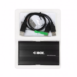 iBox HD-01 HDD korpuss melns 2.5"
