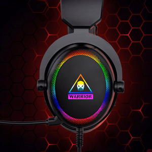 Kruger&Matz Warrior GH-50 uz ausīm liekamas spēļu austiņas