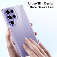 Rock Crystal Transparent Series Magnētiskais viedtālruņa apvalks Samsung Galaxy S25 skaidrs