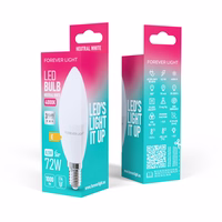 Forever Light LED Bulb E14 C37 8.5W 1000lm 4000K class E
