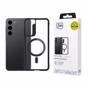 3mk Satin Armor MagCase maciņš Samsung Galaxy S23 5G - caurspīdīgs