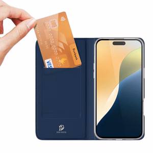 DUX DUCIS maciņš SKIN PRO IPHONE 16 Plus zila