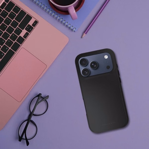 ROAR viedtālruņa apvalks RAINBOW BUMPER IPHONE 15 melns