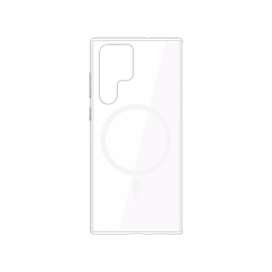 3mk Clear MagCase maciņš Samsung Galaxy S23 Ultra - caurspīdīgs