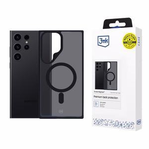 3mk Smoke MagCase ar MagSafe Samsung Galaxy S23 Ultra - daļēji caurspīdīgs