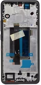 LCD screen Xiaomi Redmi Note 13 Pro+ 5G ar touch screen ar frame Midnight Melns OLED