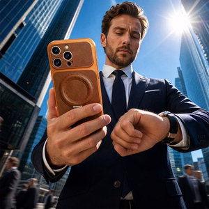 Luxgrip Mag maciņš iPhone 11 oranžs