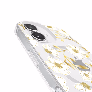 Kate Spade New York Protective Gems MagSafe - Case for iPhone 16 (Sunshine Floral)