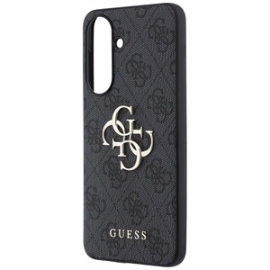 GUESS чехол для Samsung Galaxy A37 GUHCSA374GMGGR (4G Big Metal Logo) чёрный