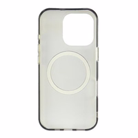 Audi IML Izšuvuma raksts Magnētiskais iPhone 16 Pro 6.3" melns/melns cietais apvalks AU-IMLMIP16P-Q5/D3-BK