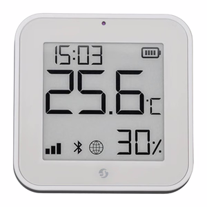ZigBee Shelly BLU H&T ZB temperatūras un mitruma sensors (balts)