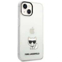Viedtālruņa apvalks Karl Lagerfeld KLHCP14MCTTR iPhone 14 Plus 6.7\" skaidrs / skaidrs Choupette Body
