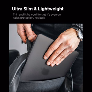 Spigen AirSkin aizsargapvalks MacBook Pro 16" 2021 / 2023 / 2024 / 2025 / 2026 – daļēji caurspīdīgs
