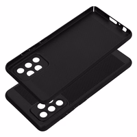 BREEZY viedtālruņa apvalks SAMSUNG A52 5G / A52 LTE 4G / A52s 5G melns