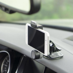 Auto turētājs Grip ar piesūcekni pelēks