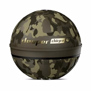 Deeper Smart Sonar CHIRP+ 4 – iemetams Wi-Fi eholots, zaļš/brūns