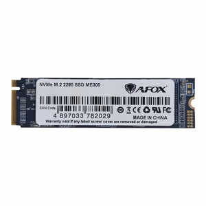 AFOX ME300-256GN внутренний твёрдотельный накопитель M.2 256 GB PCI Express 3.0 3D NAND NVMe