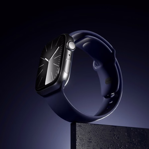 Puro Icon siksniņa Apple Watch 44/45/46/49 mm - Tumši zila - Tumši zila