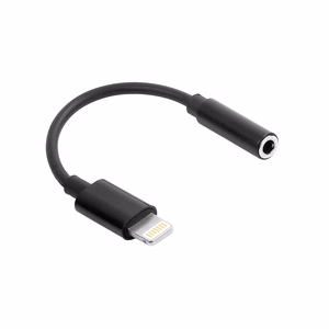 Maxlife audio adapteris MXJL-02 jack 3,5 mm uz Lightning, melns