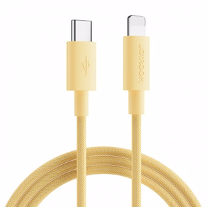USB kabelis Joyroom S-1024M13 dzeltens Type-C / Lightning 100cm (līdz 20W)