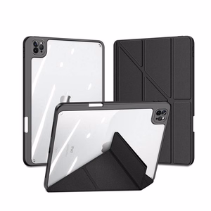 DUX DUCIS apvalks MAGI ar zīmuļa turētāju iPad Pro 11 (2018/2020/2021/2022) melns