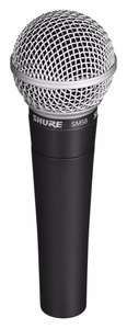 Shure SM58-LCE vokālais mikrofons, tumši pelēks