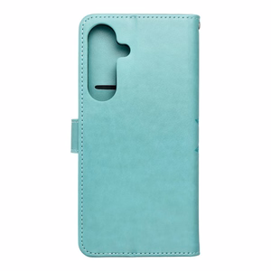 MEZZO grāmatas tipa viedtālruņa apvalks SAMSUNG S25 FE ar mandalu, zaļš