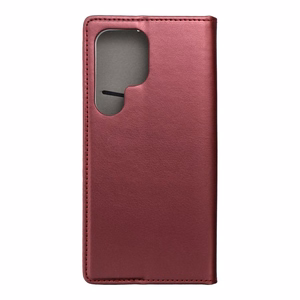 Viedtālruņa apvalks SMART MAGNETO paredzēts SAMSUNG S25 Ultra bordo