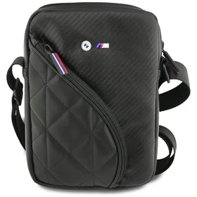 BMW Carbon Pockets & Metal Logo 8 collu plansetes soma - melns