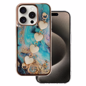 Trend viedtālruņa apvalks Iphone 15 Pro dizains 6 zils