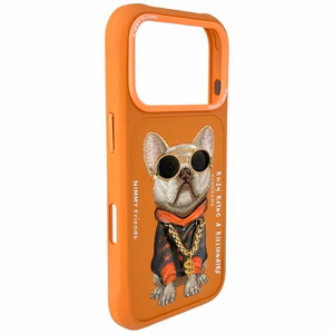 Nimmy Glasses Cool Dog iPhone 17 Pro macins - oranzs
