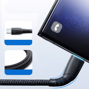 Joyroom Starry Series SA32-CC3 USB-C / USB-C kabelis 60W 1 m - melns
