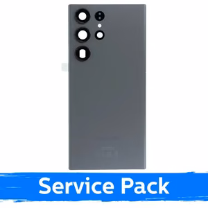 Aizmugurējais vāks, saderīgs ar Samsung S918 S23 Ultra / grafīta / (Service Pack)