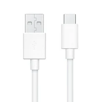 OPPO oriģinālais kabelis USB A uz Type C 3A DL143 1 m balts bulk