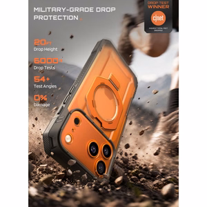 Supcase Grip Pro Mag MagSafe vāciņš iPhone 18 Pro / 17 Pro – oranžs