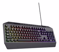 Trust GXT 836 Evocx keyboard Gaming USB QWERTY US English melns