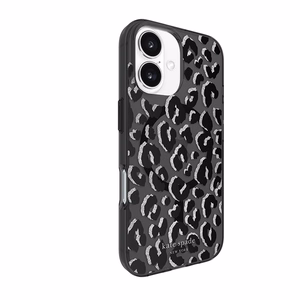 Kate Spade New York Protective MagSafe - Case for iPhone 16 (City Leopard)