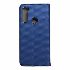 SMART Viedtālruņa apvalks Book XIAOMI Redmi Note 8T tumši zils