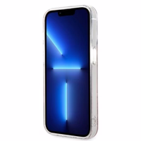 Komplekts Guess GUBPP14LHJEACSP Maciņš+ Lādētājs iPhone 14 Pro 6,1" rozā hard maciņš Jungle MagSafe