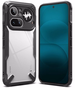 Ringke Fusion X maciņš priekš Nothing Phone 4A Pro - caurspīdīgs un melns