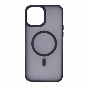 Frozen Magnētiskais viedtālruņa apvalks iPhone 12 Pro Max 6,7" melns