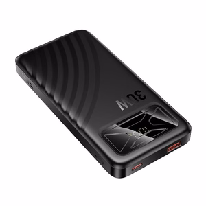 Ārējais akumulators Hoco Q42, 10000 mAh, QC PD, 30 W, 3 A, melns