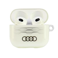 Audi IML ģeometrisks raksts AirPods 3 apvalks - balts