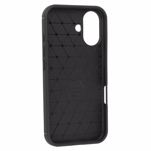 Tel Protect Carbon Elite maciņš iPhone 16 melns
