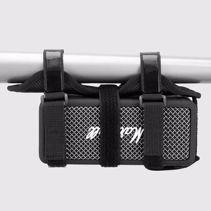 Rockbros 50210064001 Velcro velosipēda siksna Bluetooth skaļrunim vai ūdens pudelei - melna