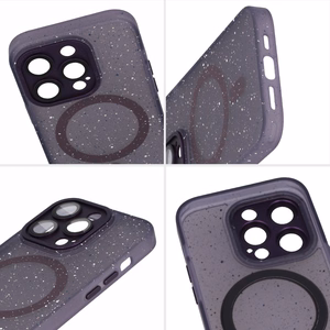 Tel Protect Magnētiskais Splash matētais viedtālruņa apvalks Iphone 15 Pro Max (m) - violets