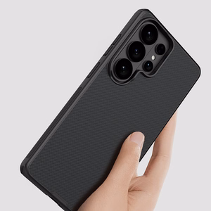 Nillkin Super Frosted Shield Pro Magnetic Maciņš saderīgs ar MagSafe for Samsung Galaxy S26 Ultra - melns