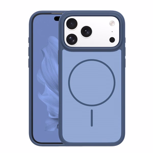 Frame Thin Mag чехол для iPhone 17 Pro Max 6,9" тёмно-синий